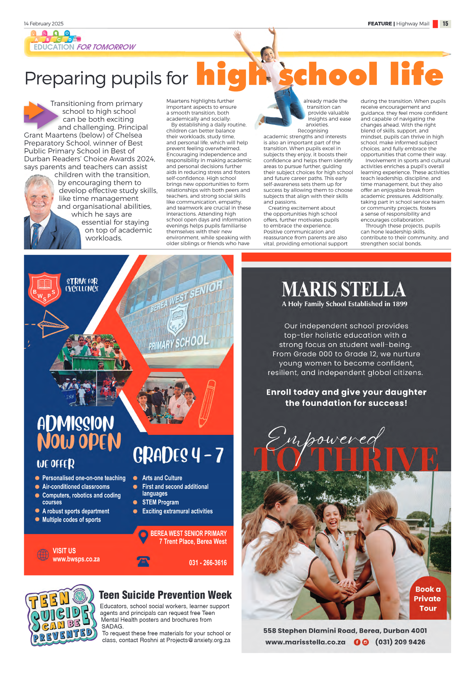 Highway Mail 14 February 2025 page 15