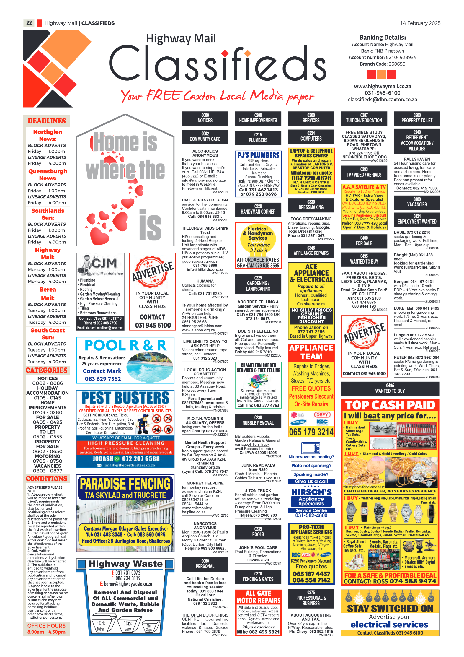 Highway Mail 14 February 2025 page 22