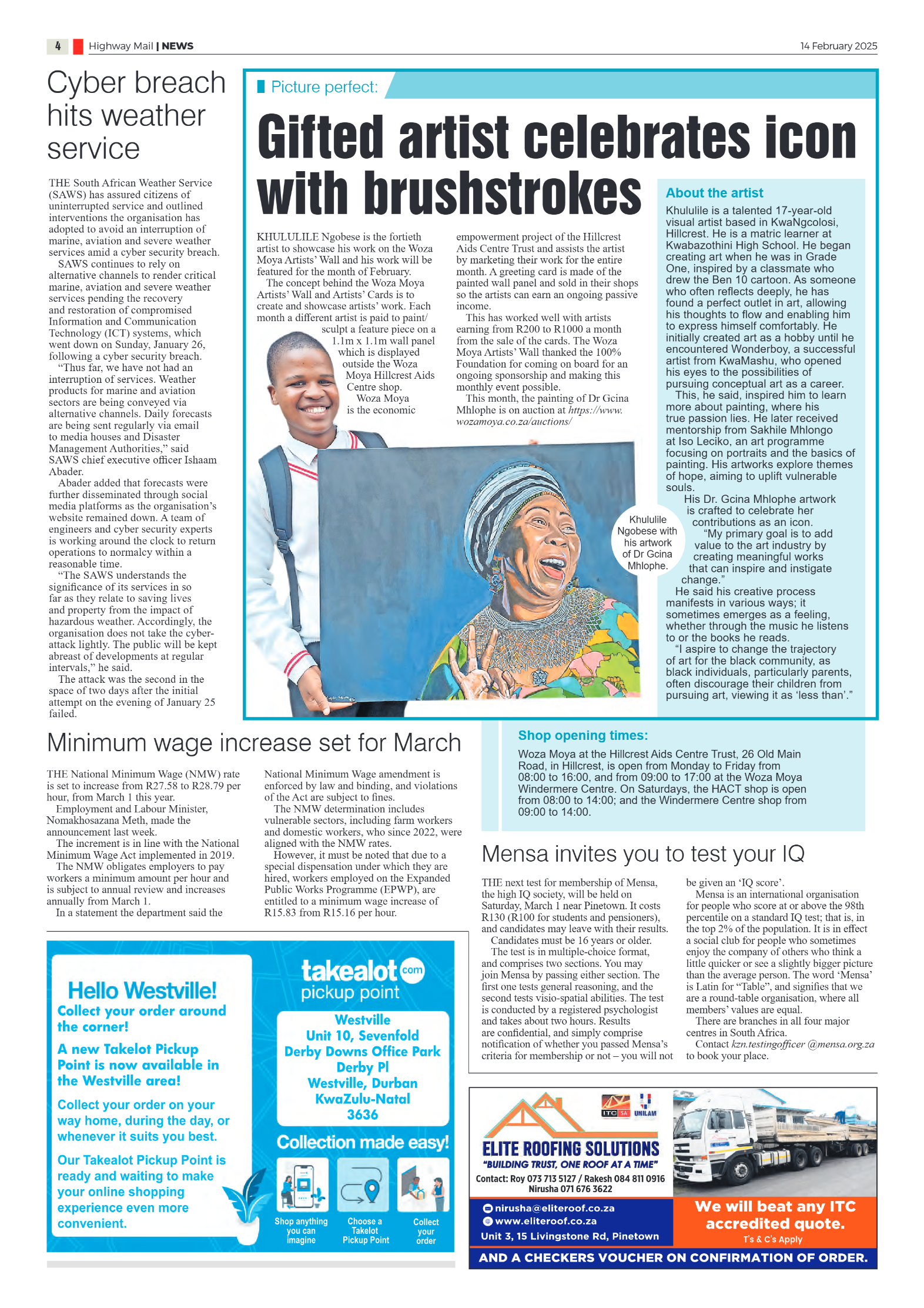 Highway Mail 14 February 2025 page 4
