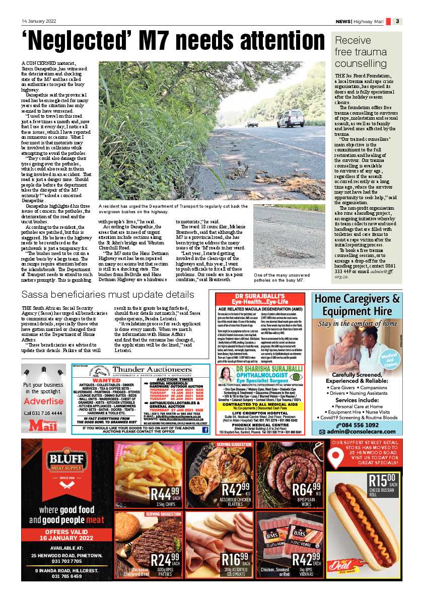 Highway Mail 14 January 2022 page 3