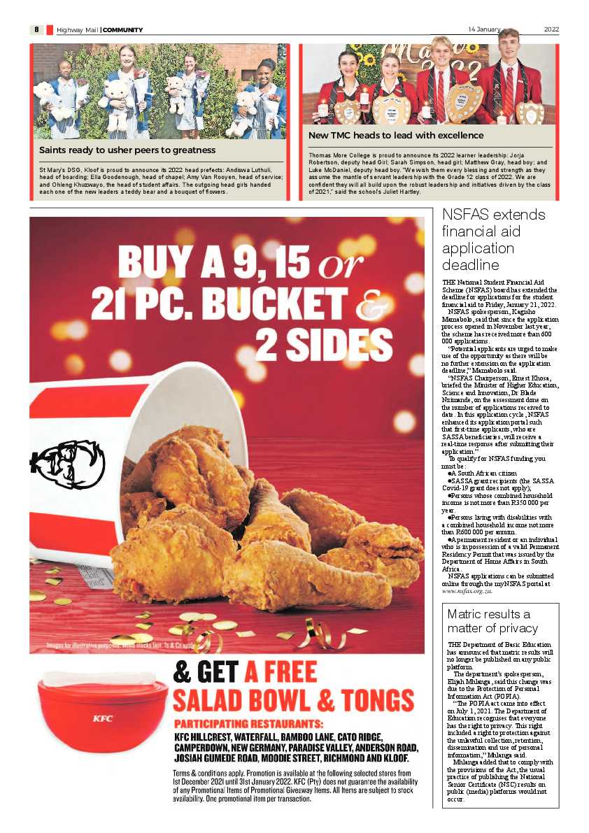 Highway Mail 14 January 2022 page 8