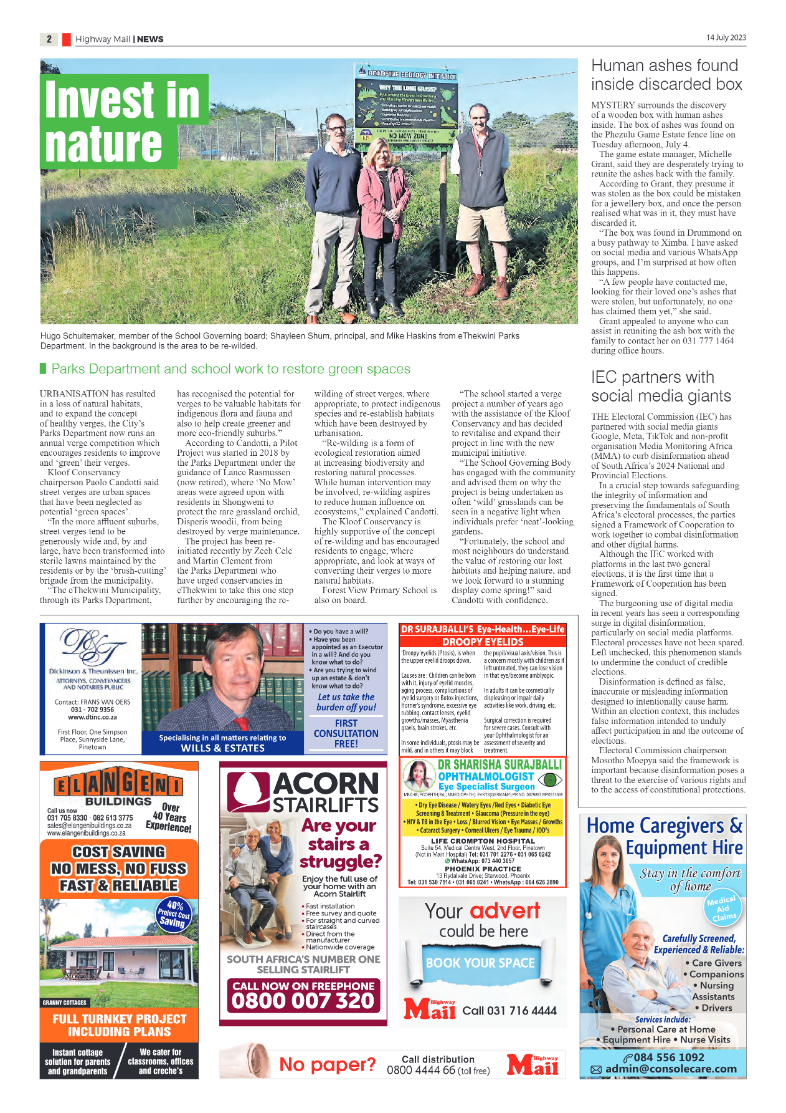 Highway Mail 14 July 2023 page 2
