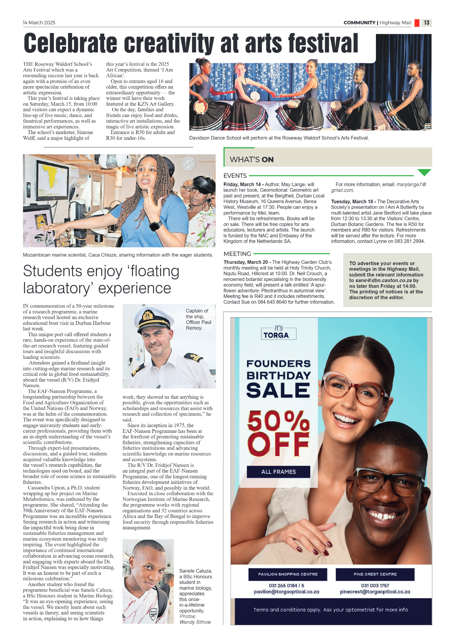 Highway Mail 14 March 2025 page 13