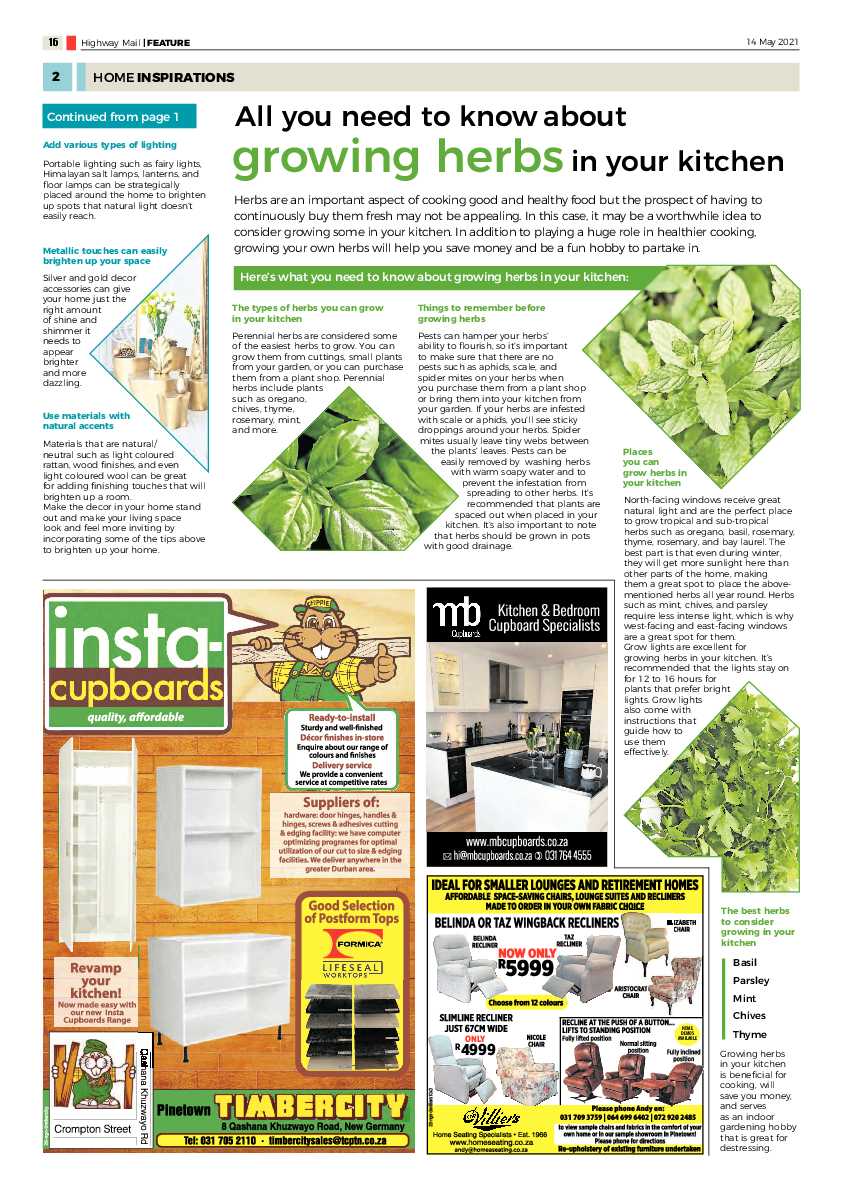 Highway Mail 14 May 2021 page 16