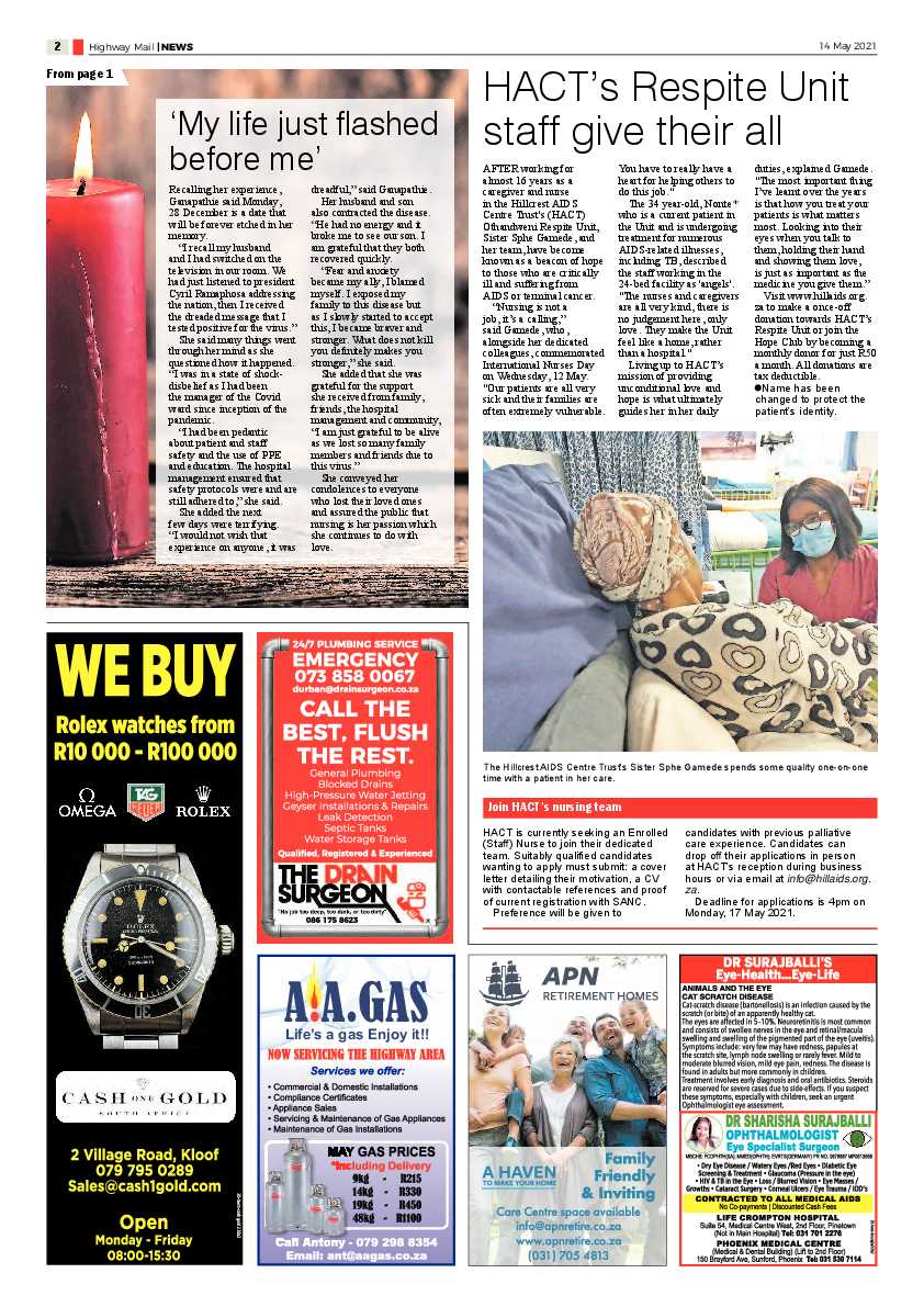 Highway Mail 14 May 2021 page 2