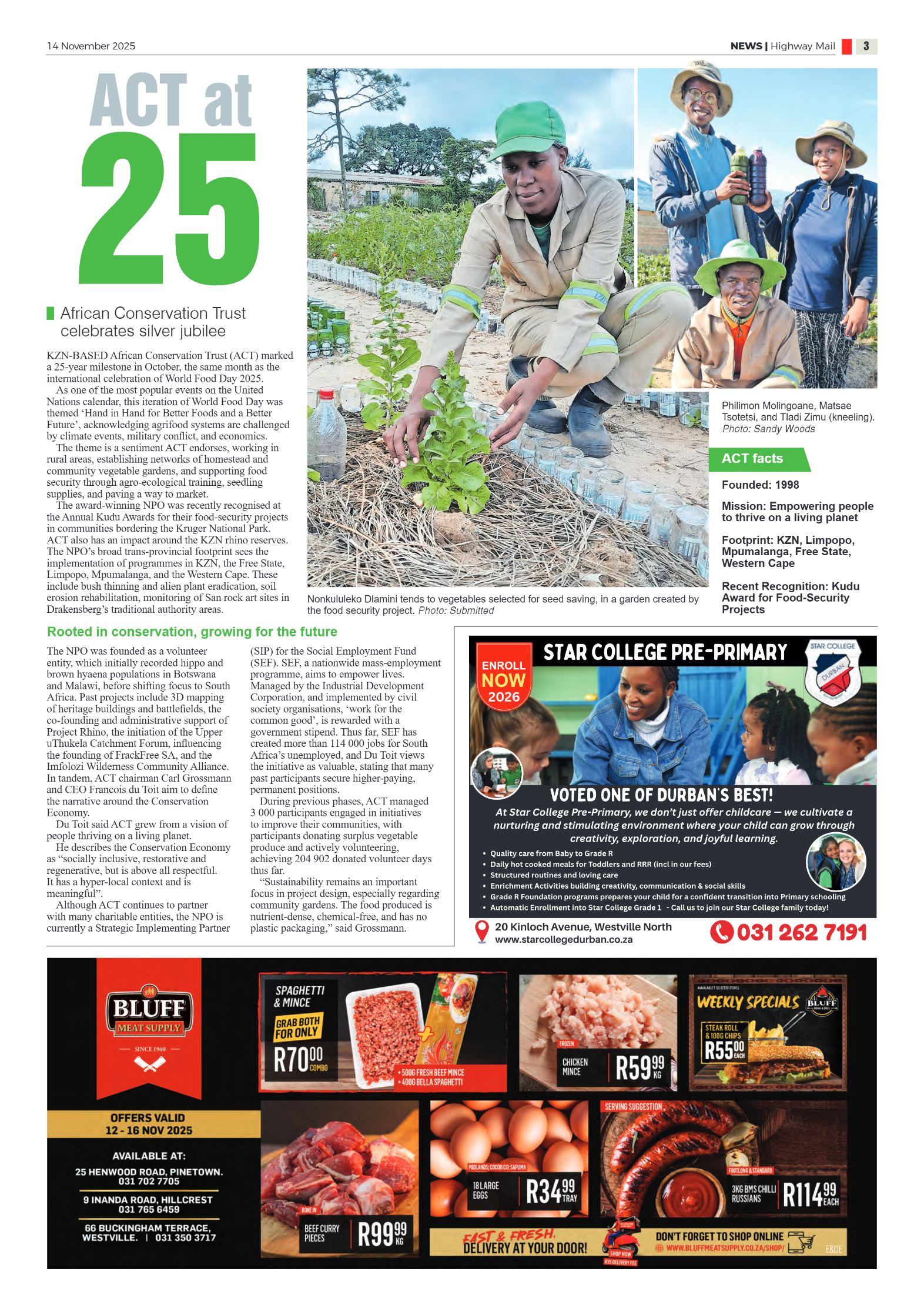 Highway Mail 14 November 2025 page 3
