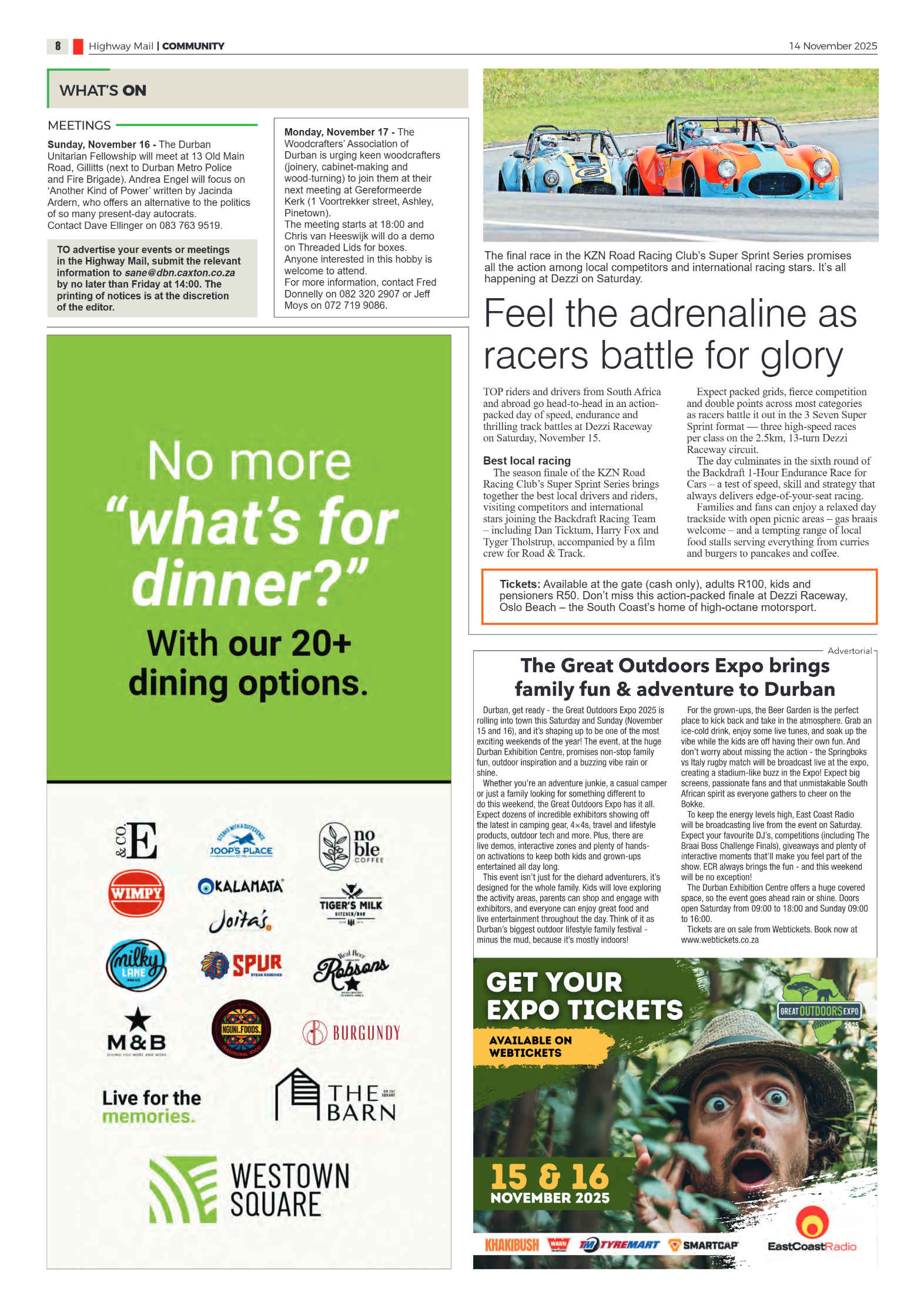 Highway Mail 14 November 2025 page 8