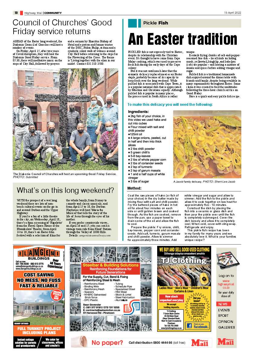 Highway Mail 15 April 2022 page 10