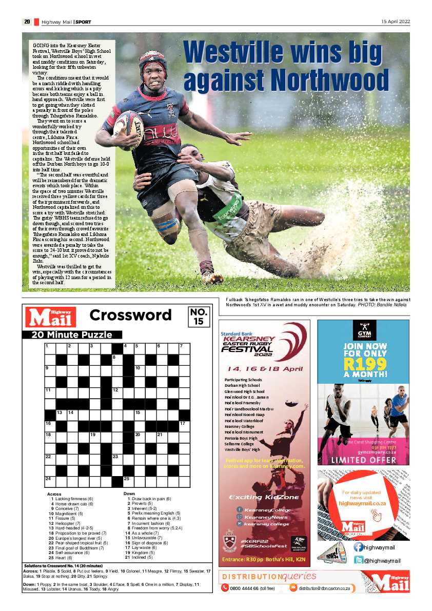 Highway Mail 15 April 2022 page 20