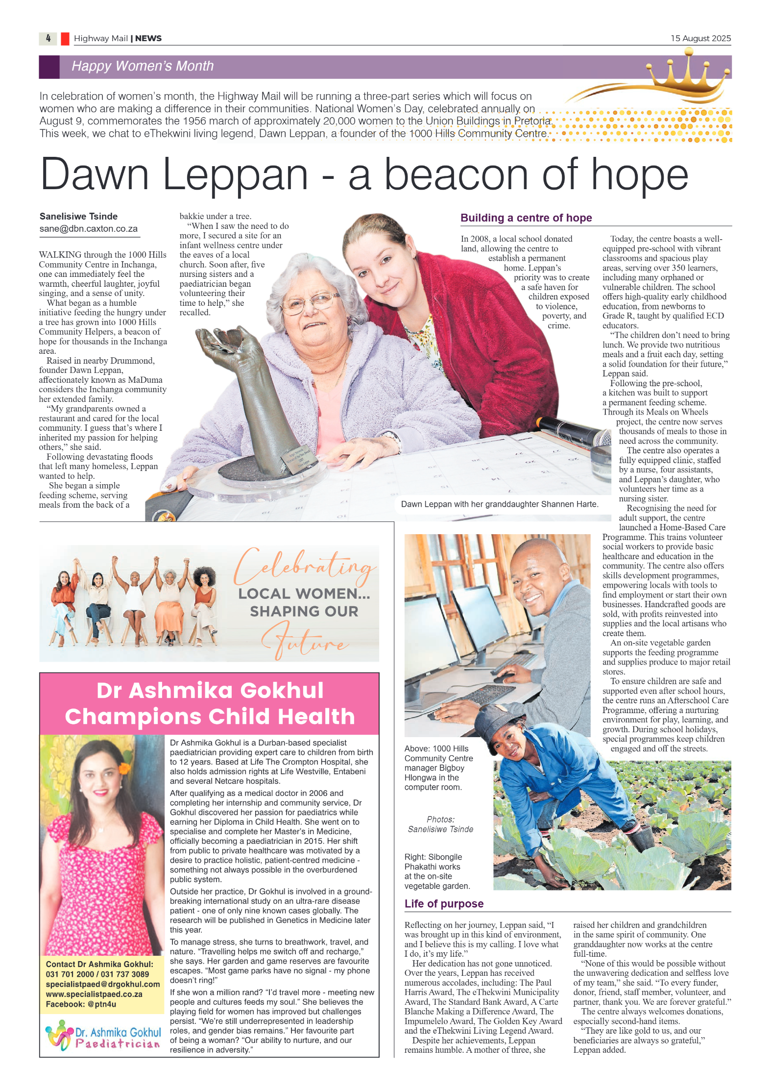 Highway Mail 15 August 2025 page 4