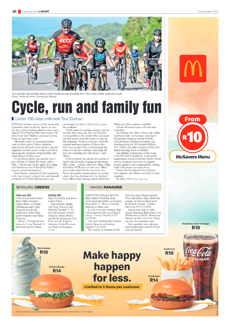 Highway Mail 15 December 2023 page 20