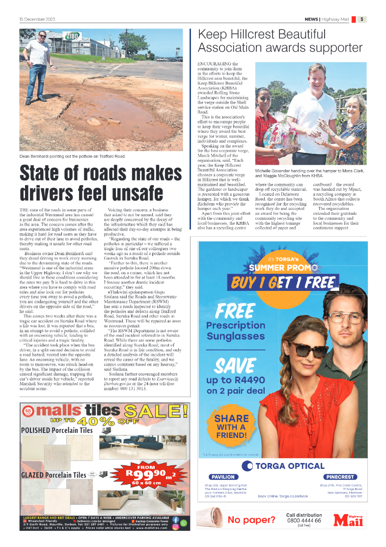 Highway Mail 15 December 2023 page 5
