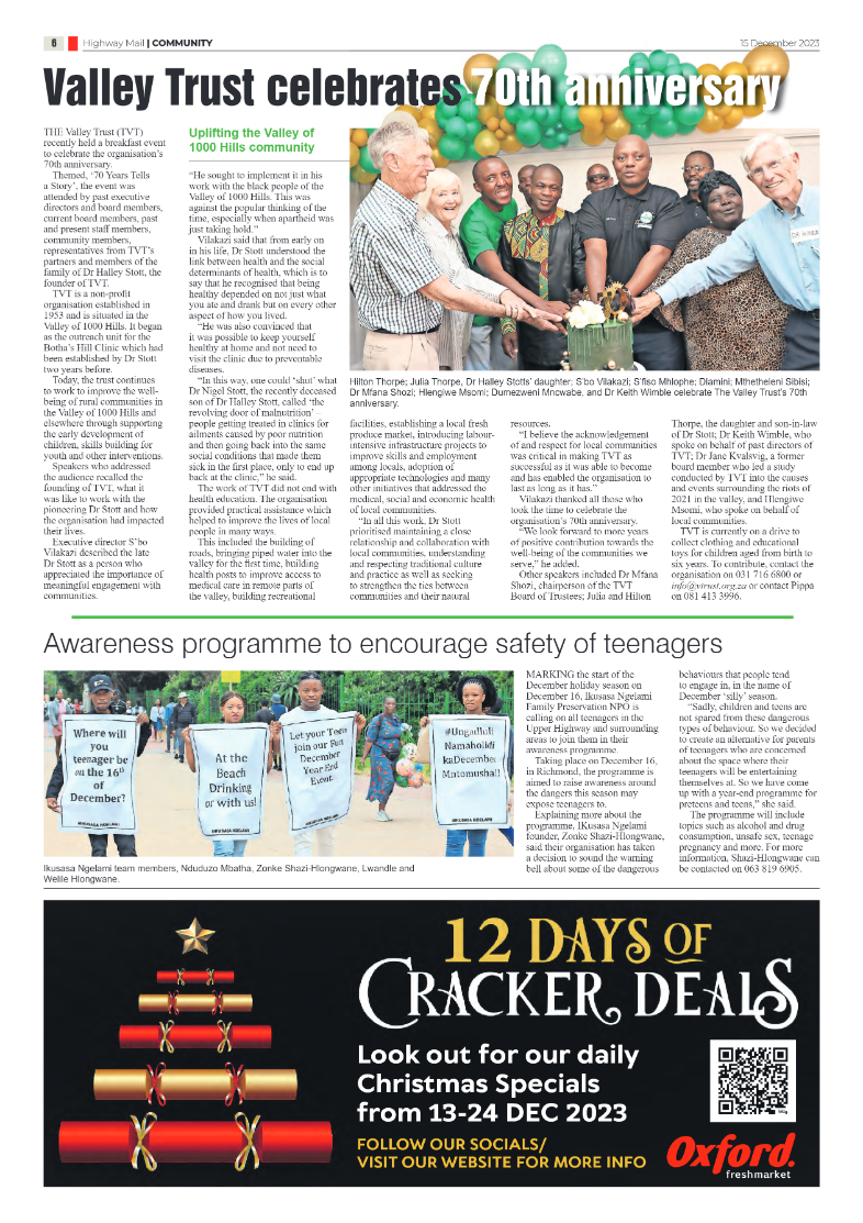 Highway Mail 15 December 2023 page 6