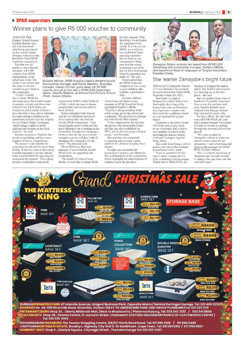 Highway Mail 15 December 2023 page 9