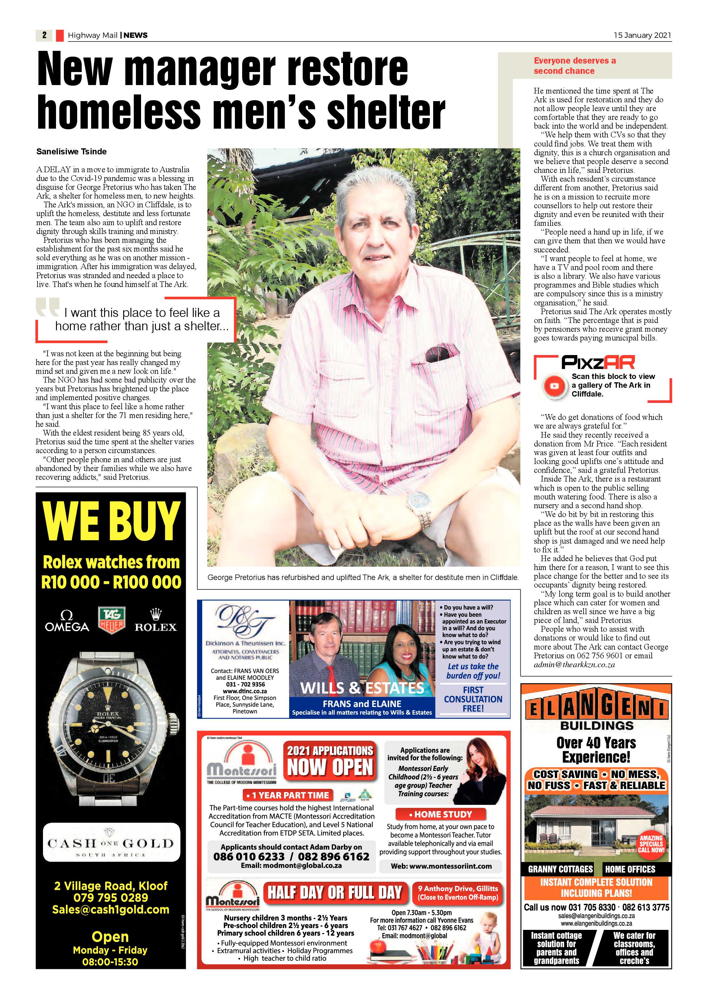 Highway Mail 15 January 2021 page 2