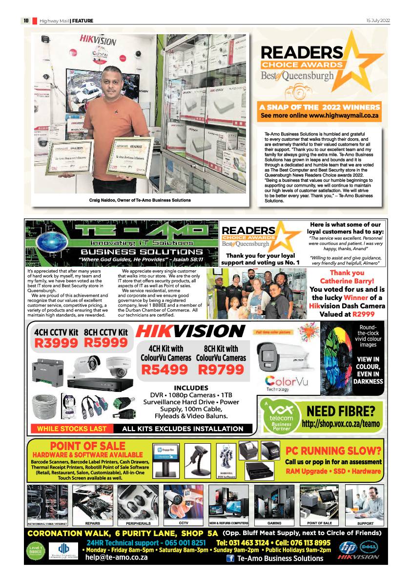 Highway Mail 15 July 2022 page 10