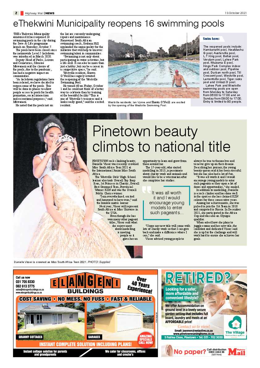 Highway Mail 15 October 2021 page 2