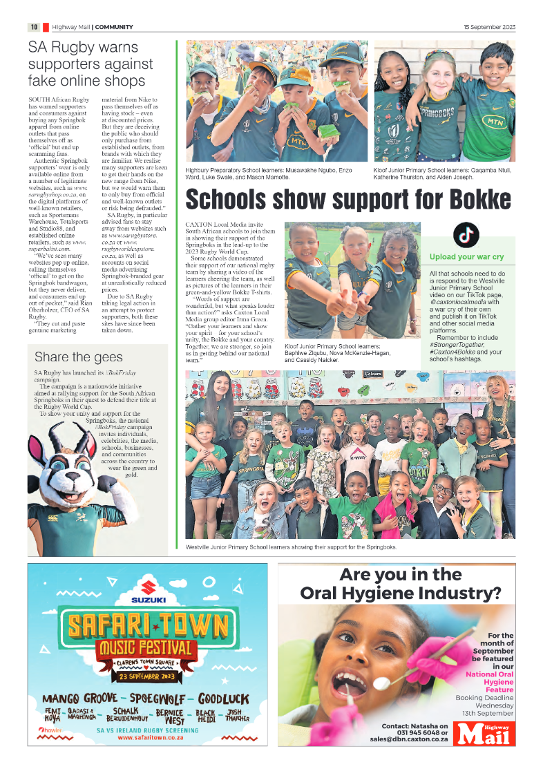 Highway Mail 15 September 2023 page 10