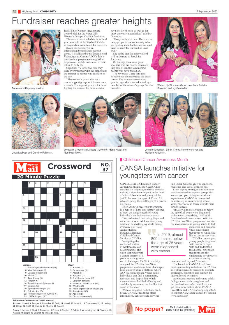 Highway Mail 15 September 2023 page 12