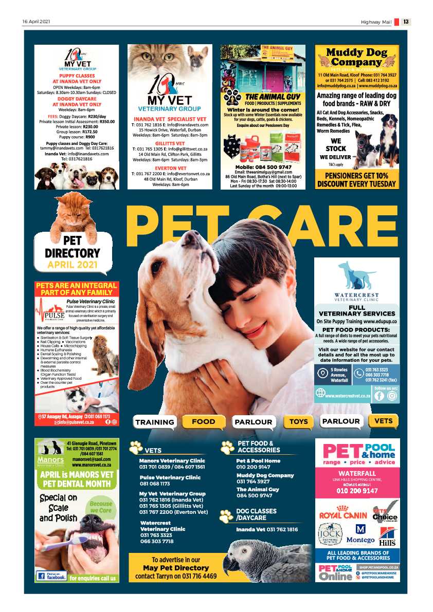 Highway Mail 16 April 2021 page 13