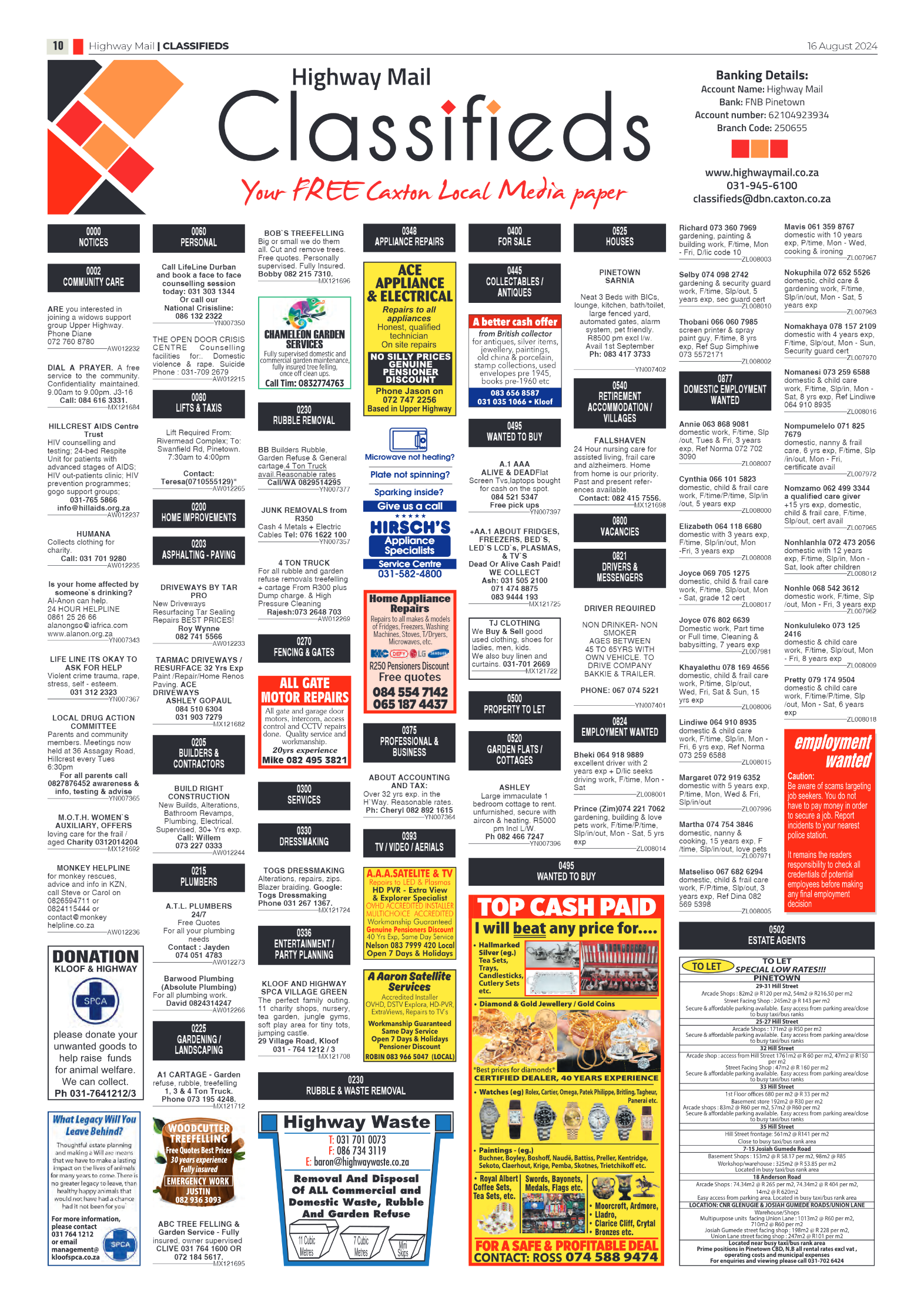 Highway Mail 16 August 2024 page 10