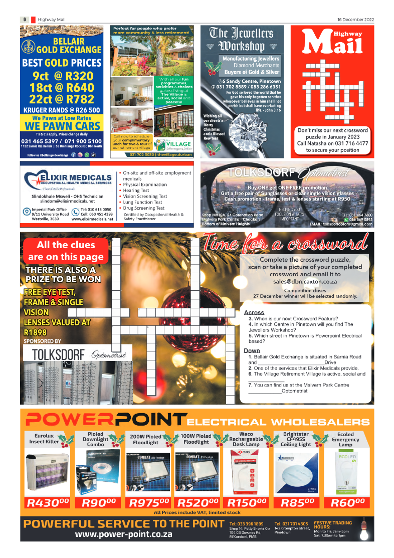 Highway Mail 16 December 2022 page 6