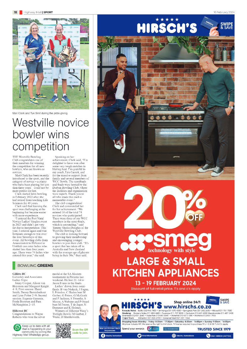 Highway Mail 16 February 2024 page 16
