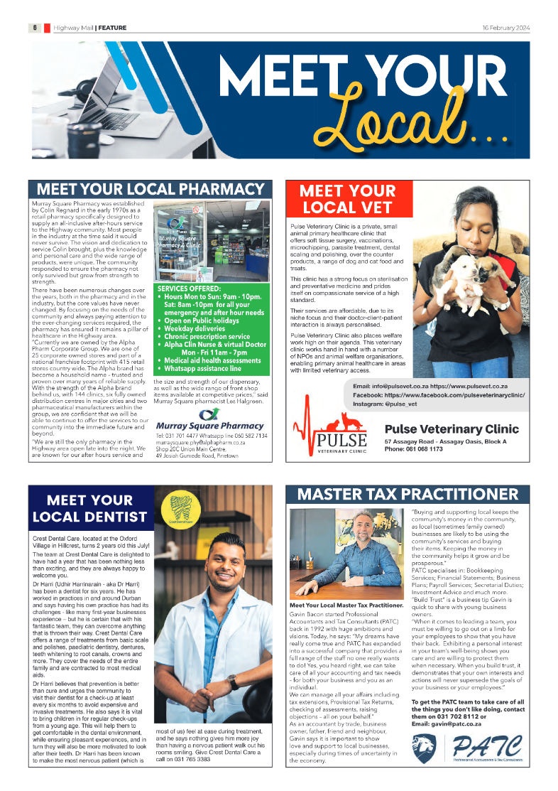 Highway Mail 16 February 2024 page 6
