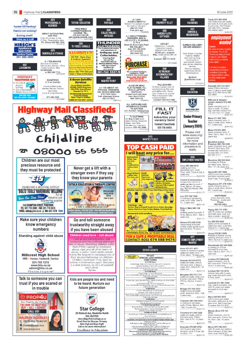 Highway Mail 16 June 2023 page 14
