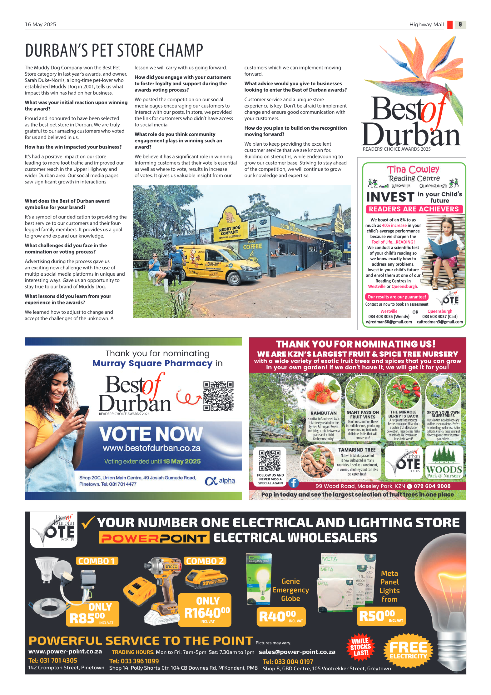 Highway Mail 16 May 2025 page 9