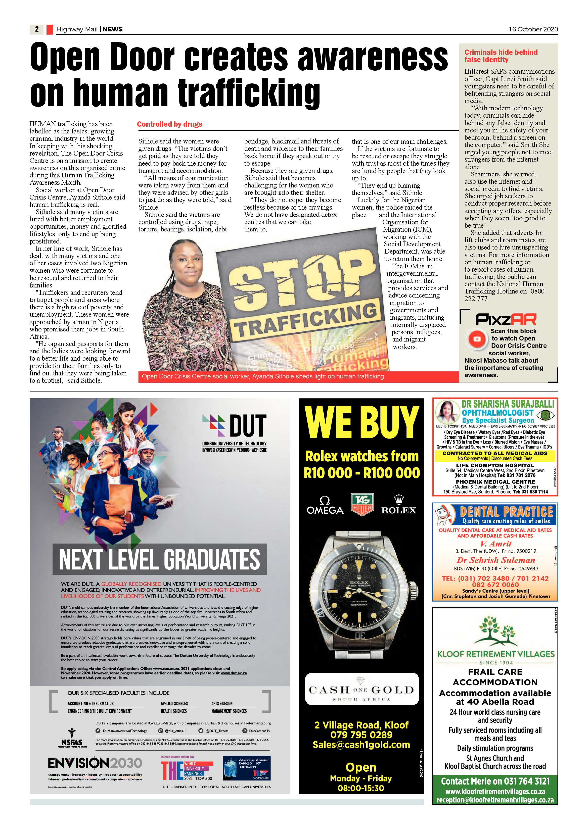 Highway Mail 16 October 2020 page 2