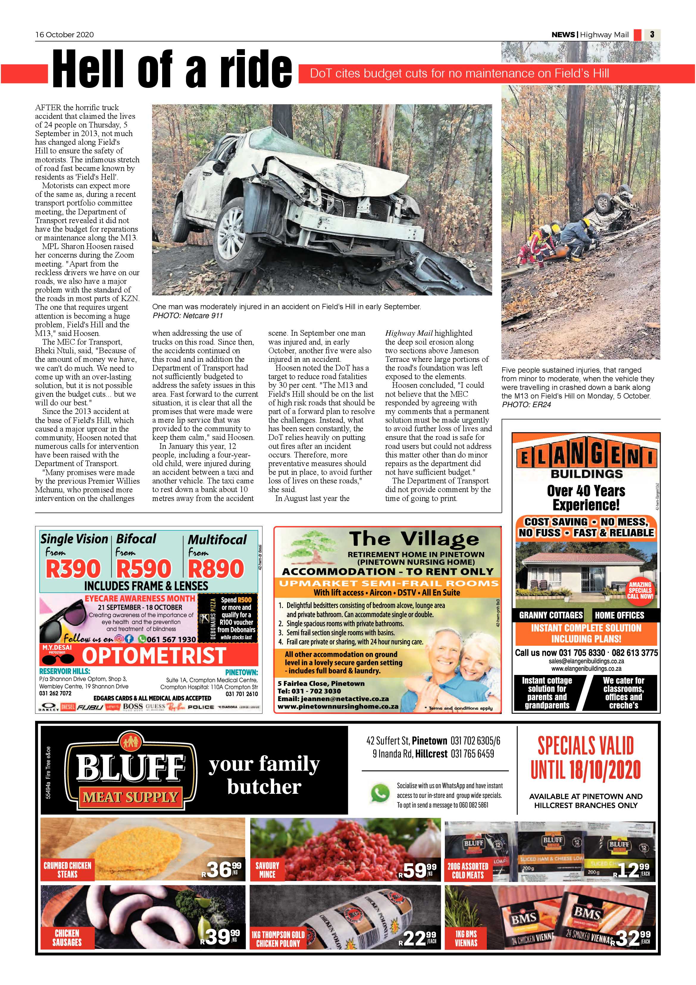Highway Mail 16 October 2020 page 3