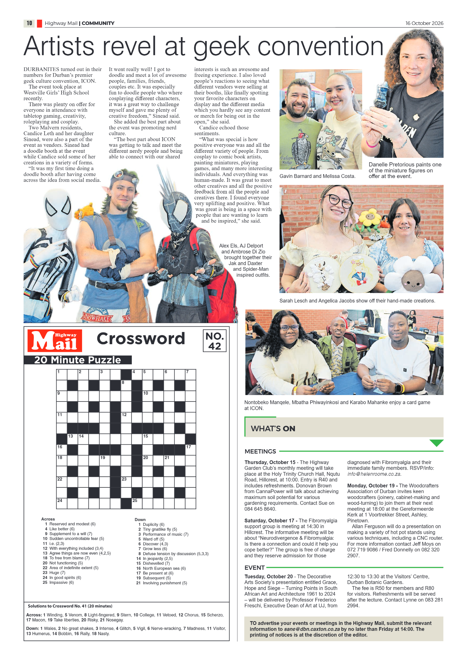 Highway Mail 16 October 2026 page 10
