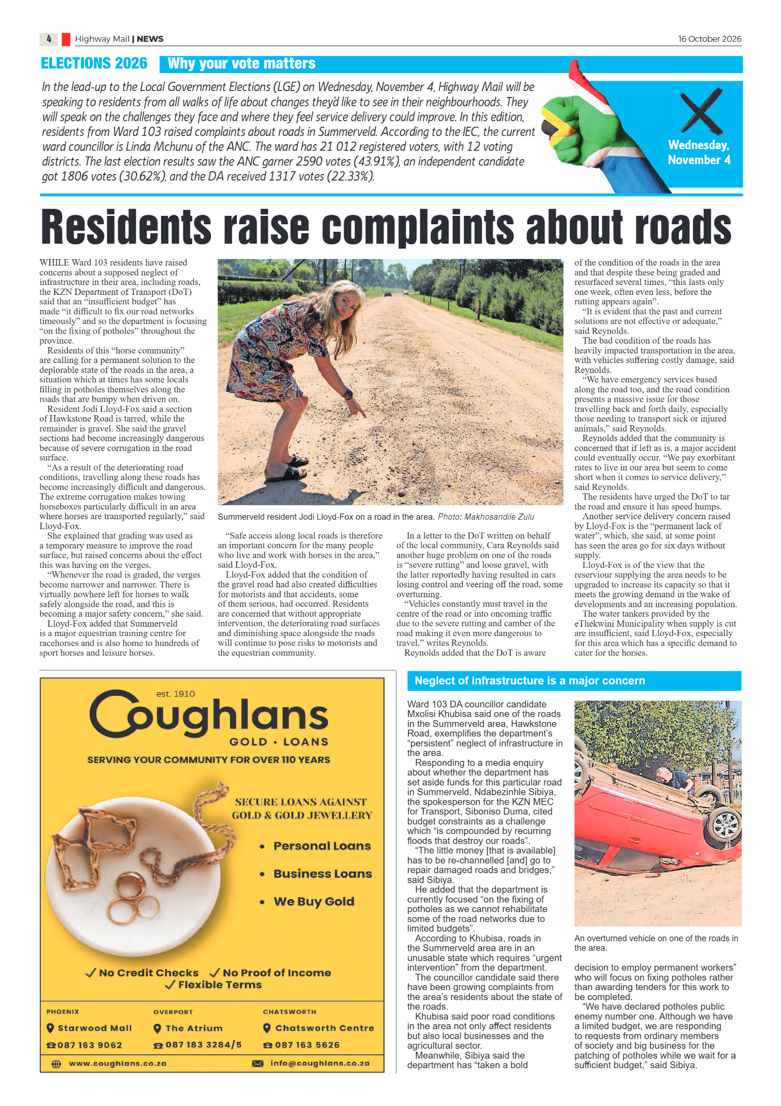 Highway Mail 16 October 2026 page 4