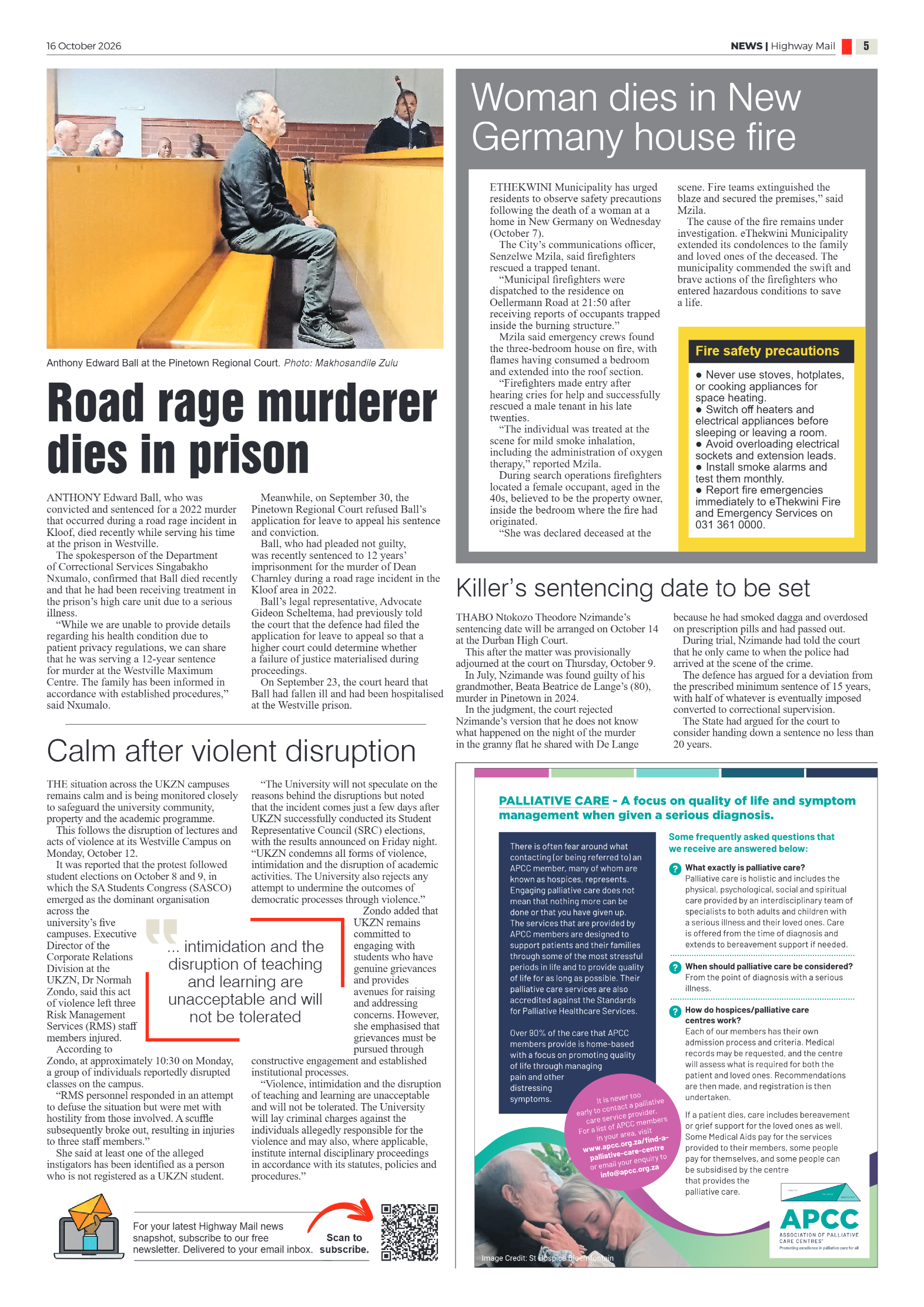 Highway Mail 16 October 2026 page 5
