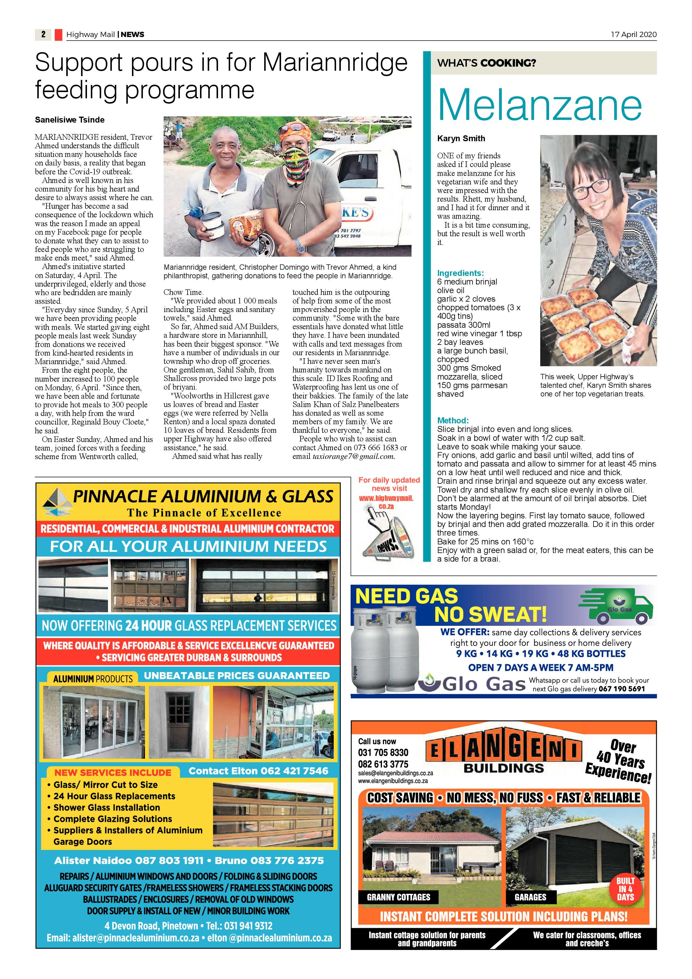 Highway Mail 17 April 2020 page 2