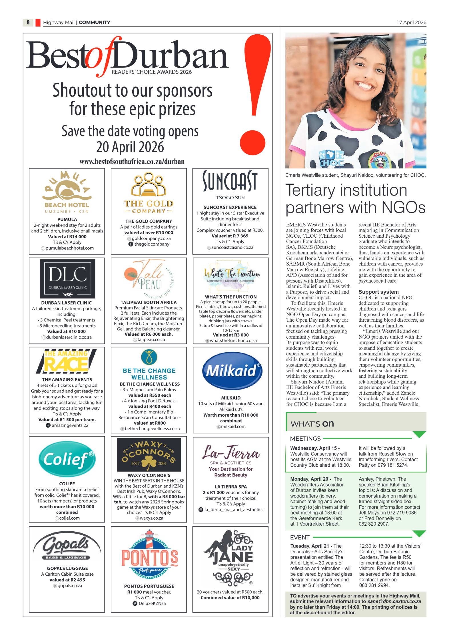 Highway Mail 17 April 2026 page 8