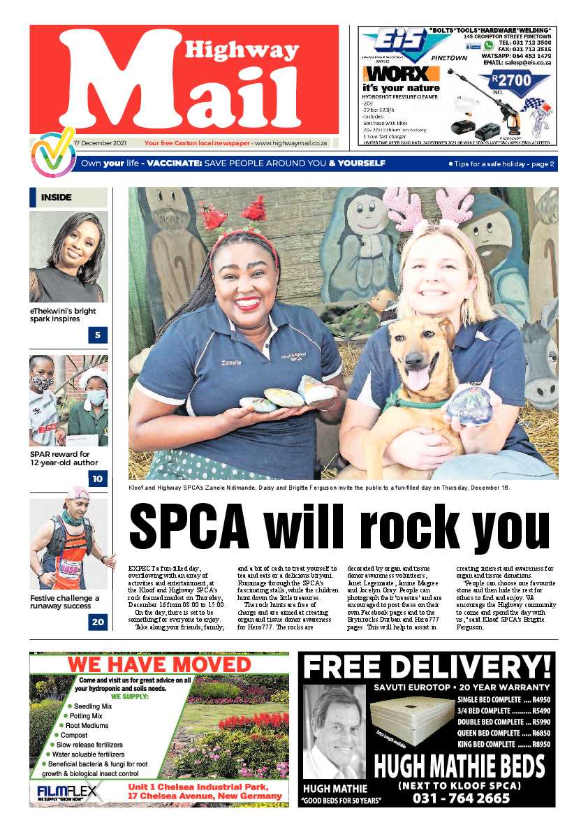 Highway Mail 17 December 2021 page 1