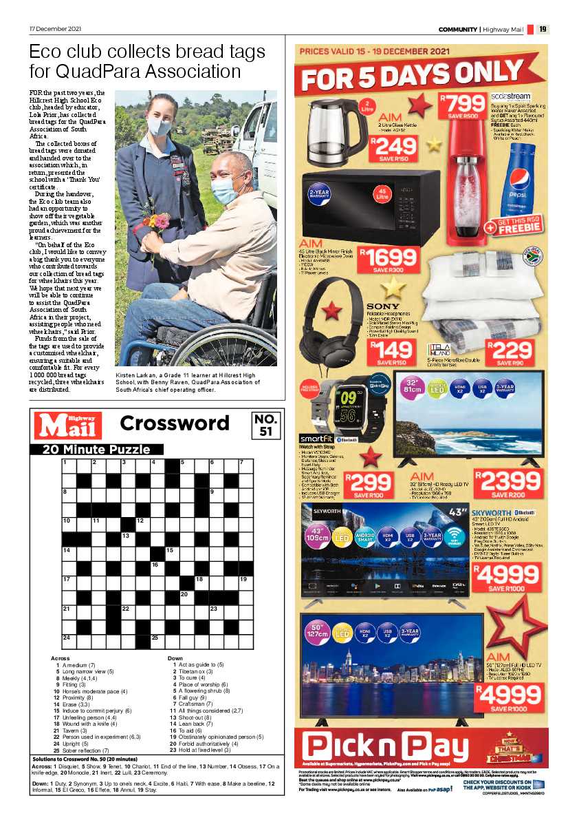 Highway Mail 17 December 2021 page 19