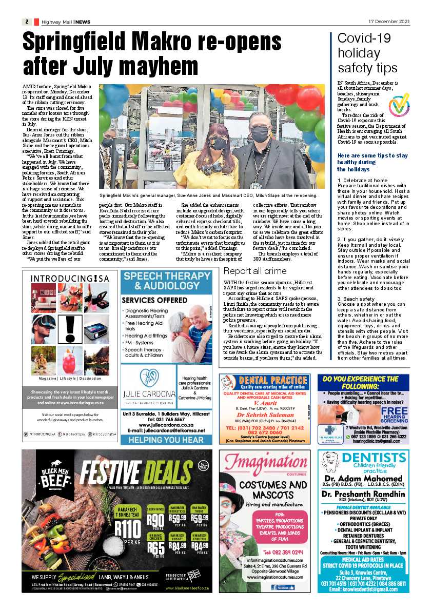 Highway Mail 17 December 2021 page 2
