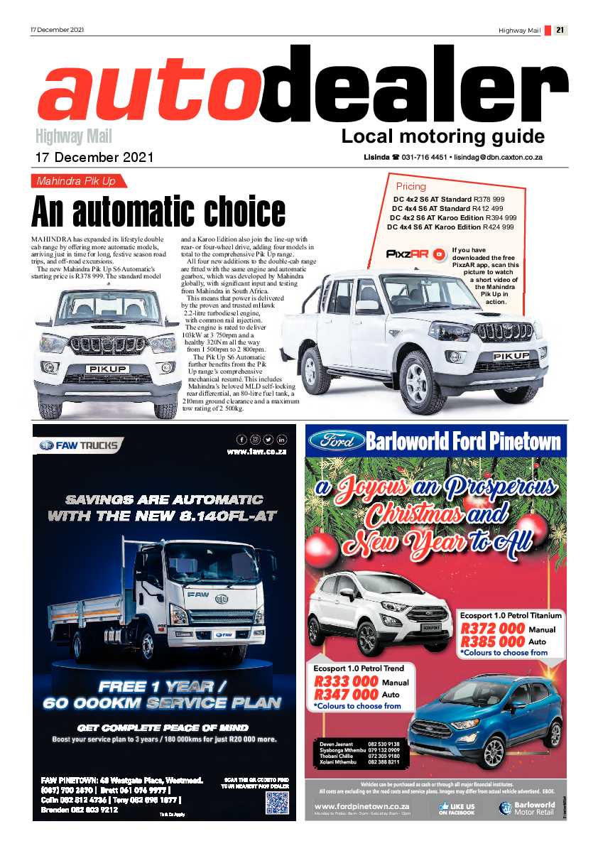 Highway Mail 17 December 2021 page 21
