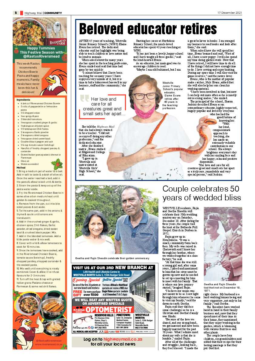 Highway Mail 17 December 2021 page 6