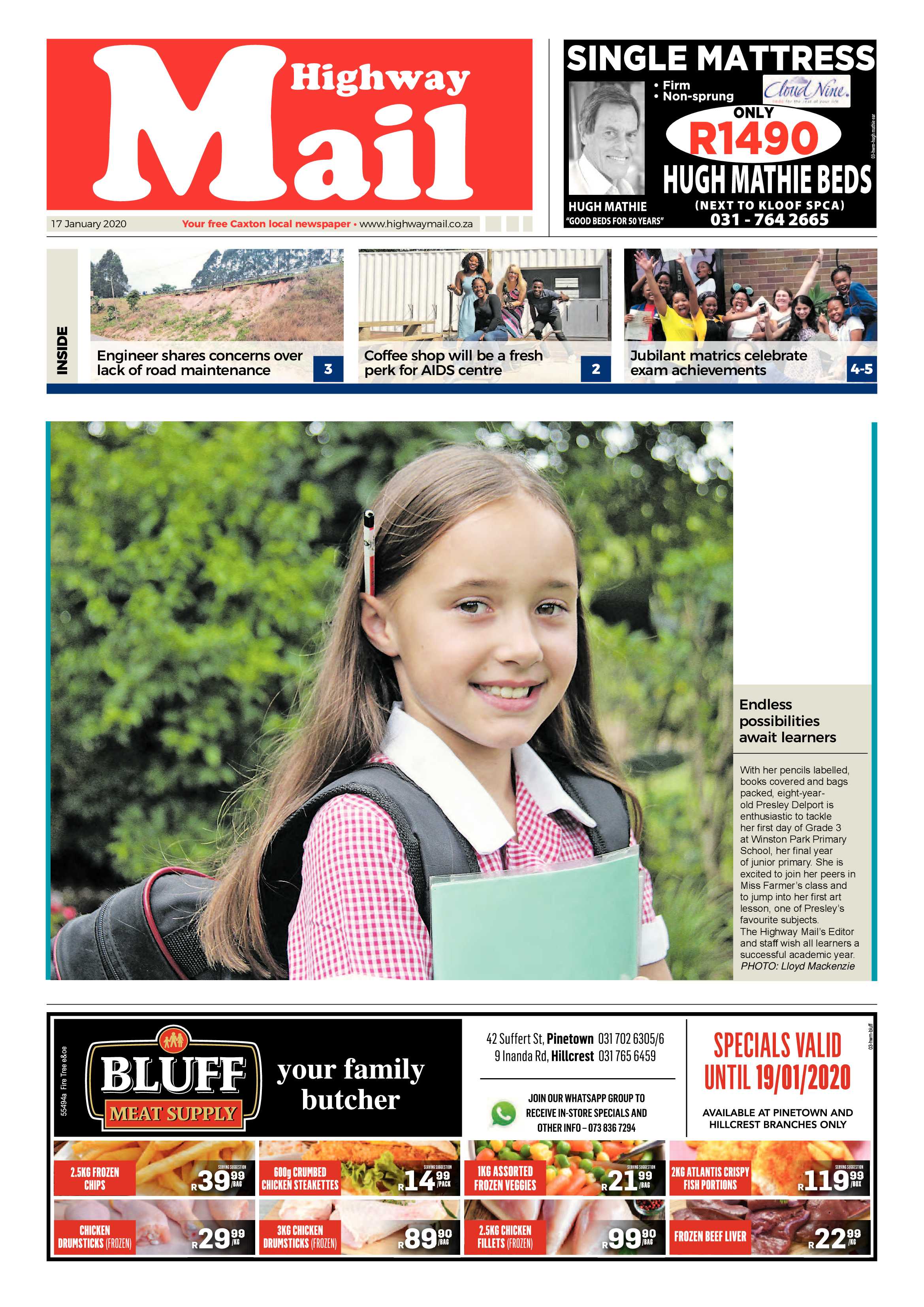 Highway Mail 17 January 2020 page 1