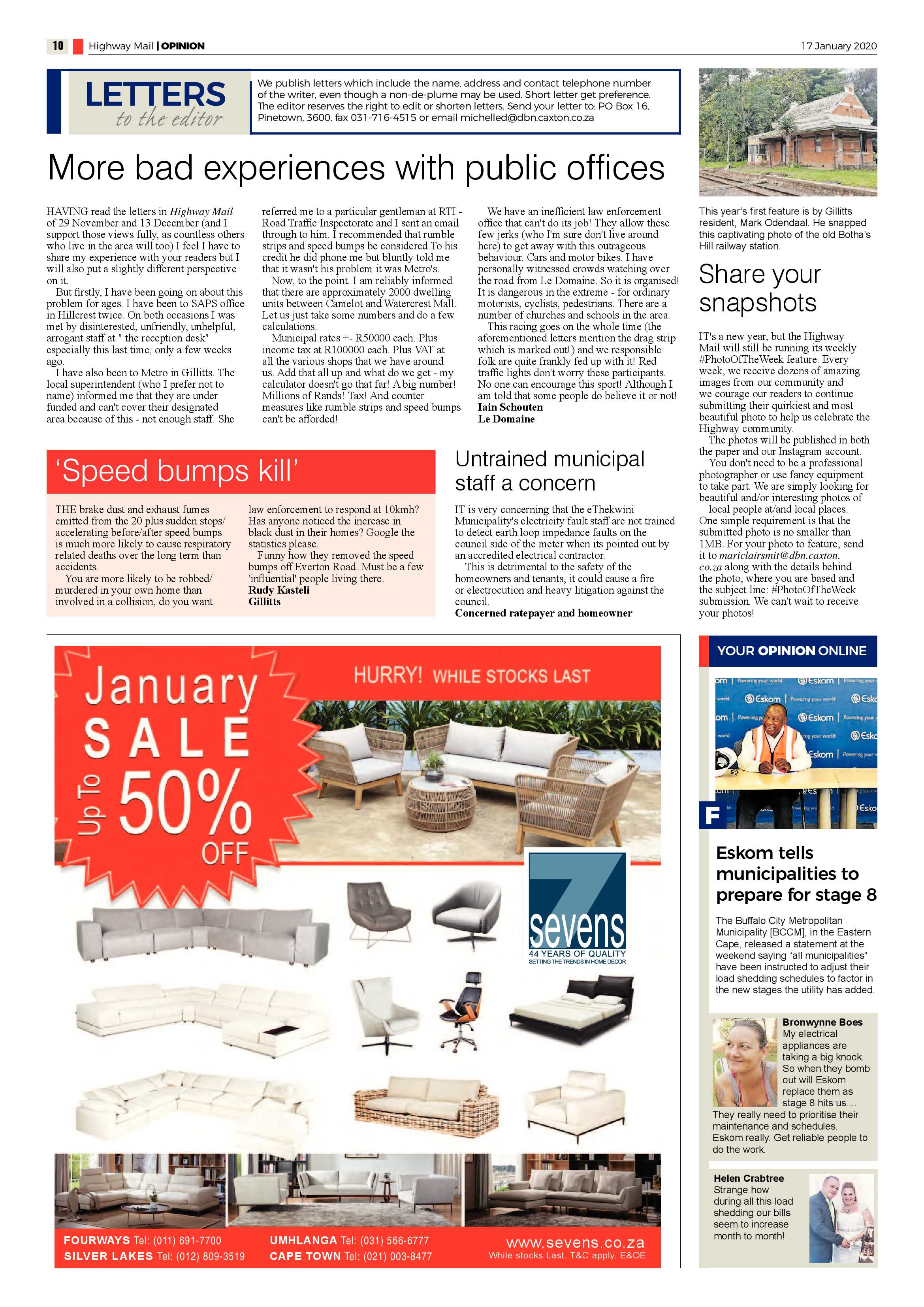 Highway Mail 17 January 2020 page 10
