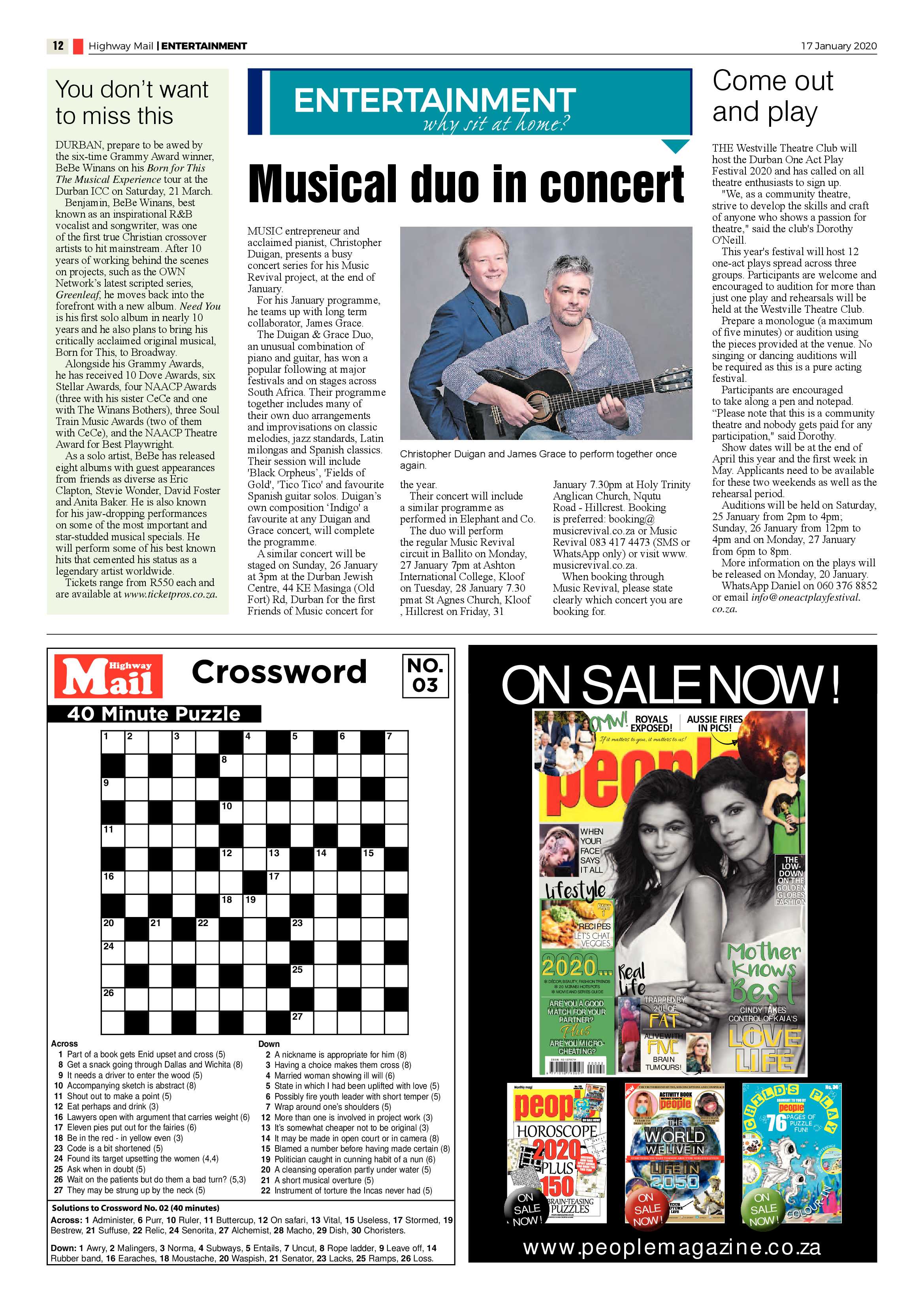 Highway Mail 17 January 2020 page 12