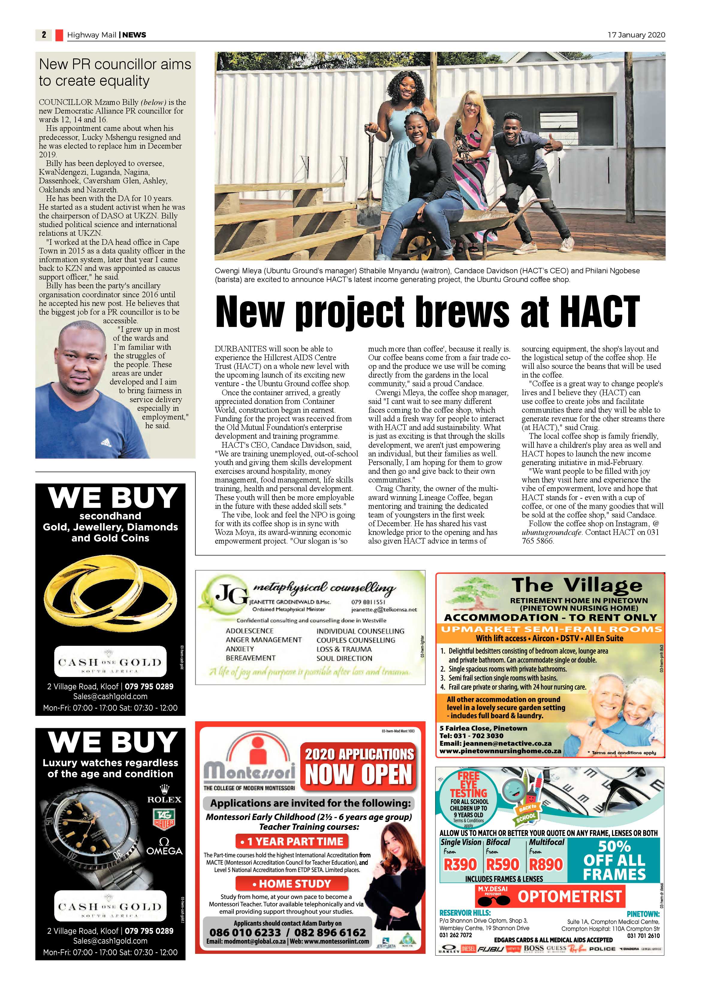 Highway Mail 17 January 2020 page 2