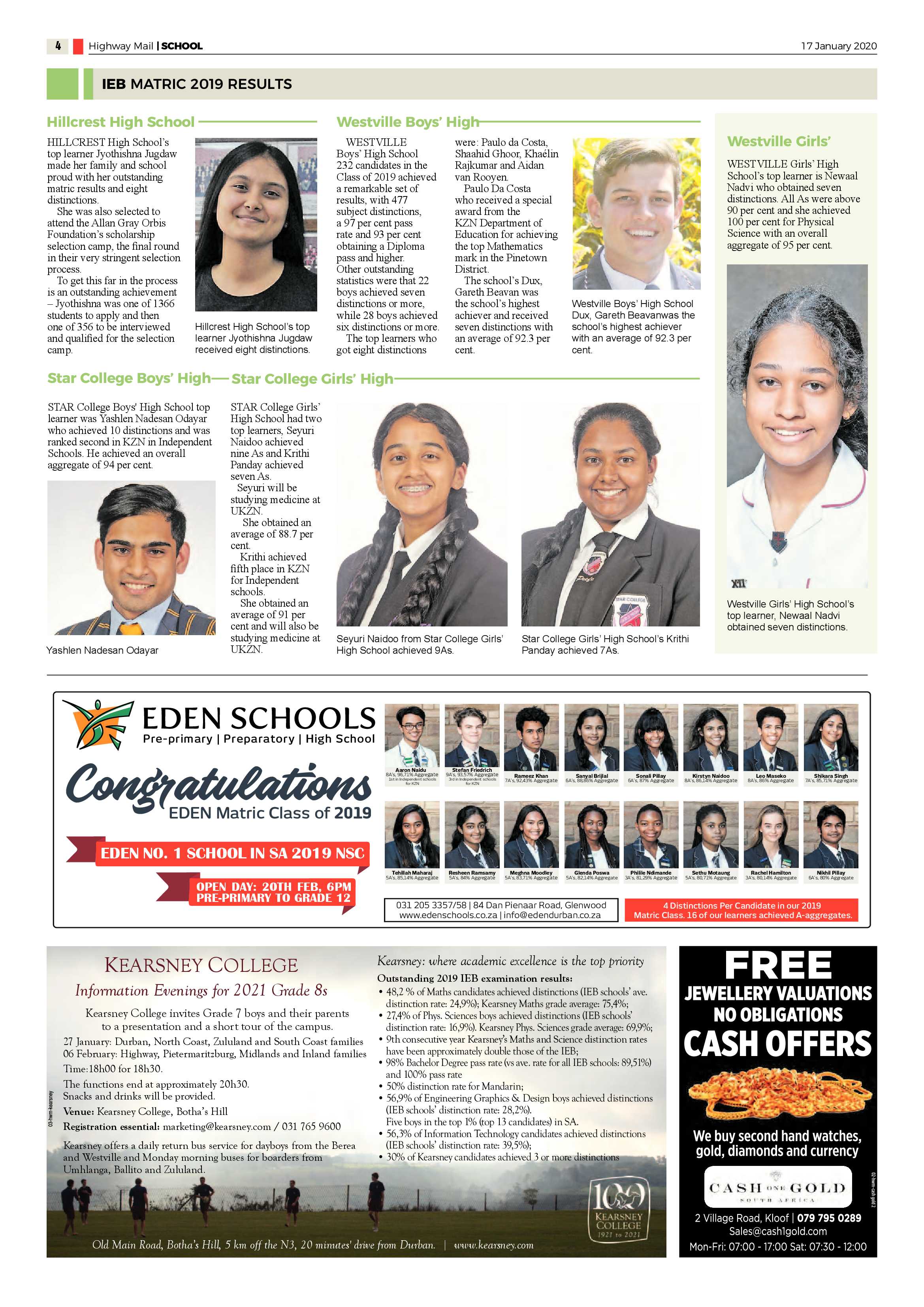 Highway Mail 17 January 2020 page 4