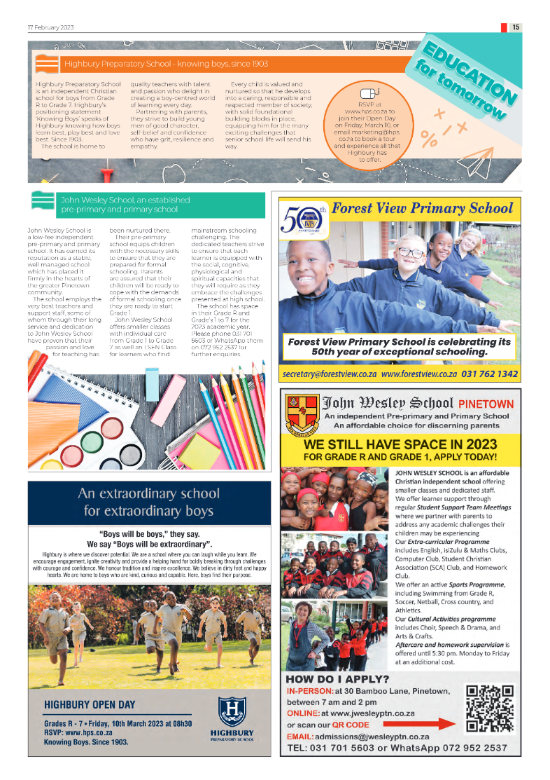 Highway Mail 17 February 2023 page 15