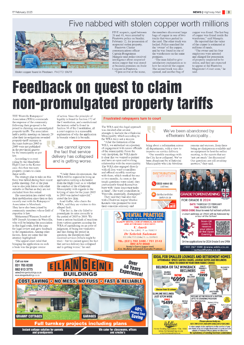 Highway Mail 17 February 2023 page 3