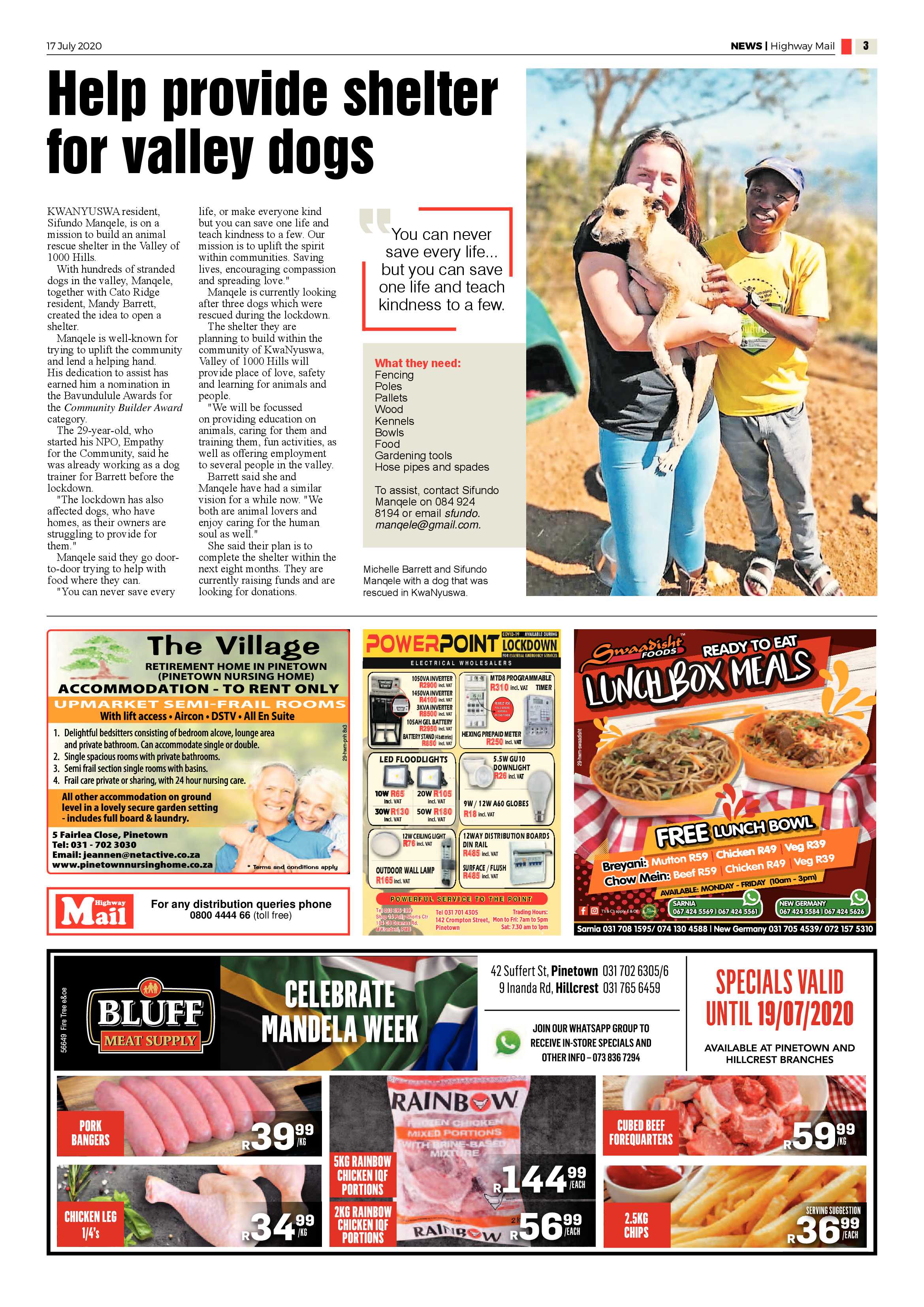 Highway Mail 17 July 2020 page 3
